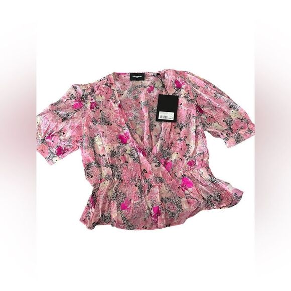 THE KOOPLES Paisley Flowers with Foil Blouse - Picture 3 of 10